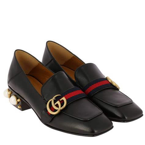 gucci black shoes womens|real gucci women shoes.